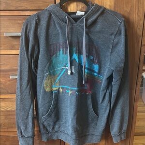 Pink Floyd Junk Food Clothing Gray Graphic Hoodie
